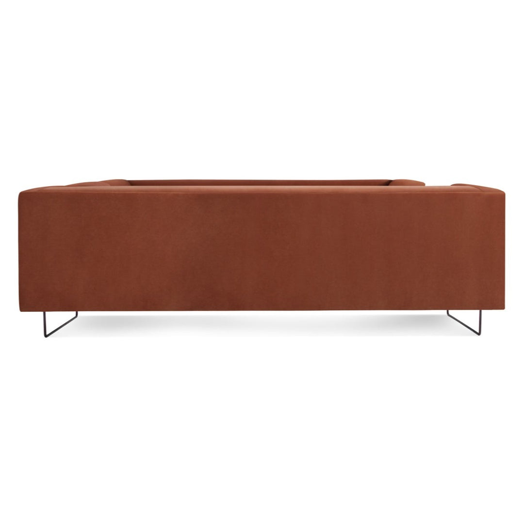 Bonnie and Clyde U-Shaped Velvet Sectional Sofa