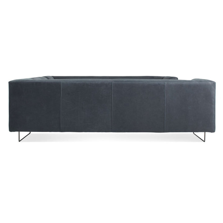 Bonnie & Clyde U-Shaped Leather Sectional Sofa