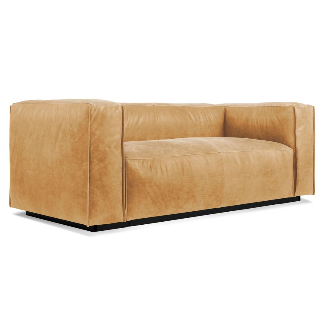 Cleon 74" Leather Sofa
