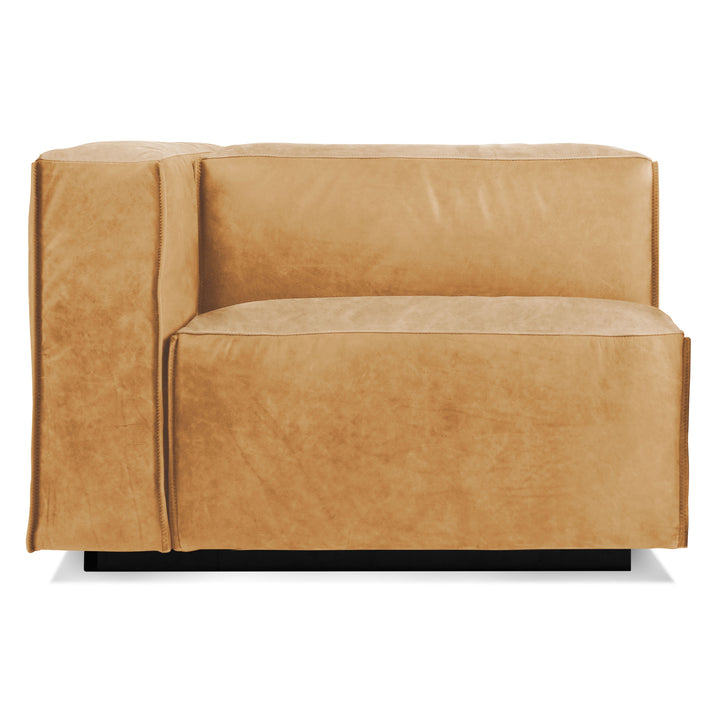 Cleon One Arm Leather Lounge Chair