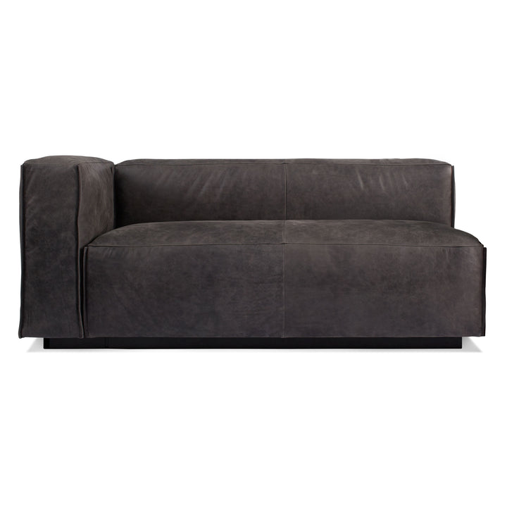 Cleon One Arm Leather Sofa