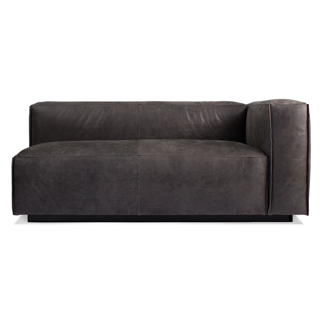 Cleon One Arm Leather Sofa