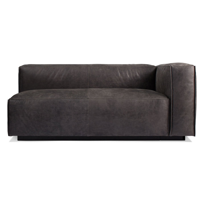 Cleon One Arm Leather Sofa