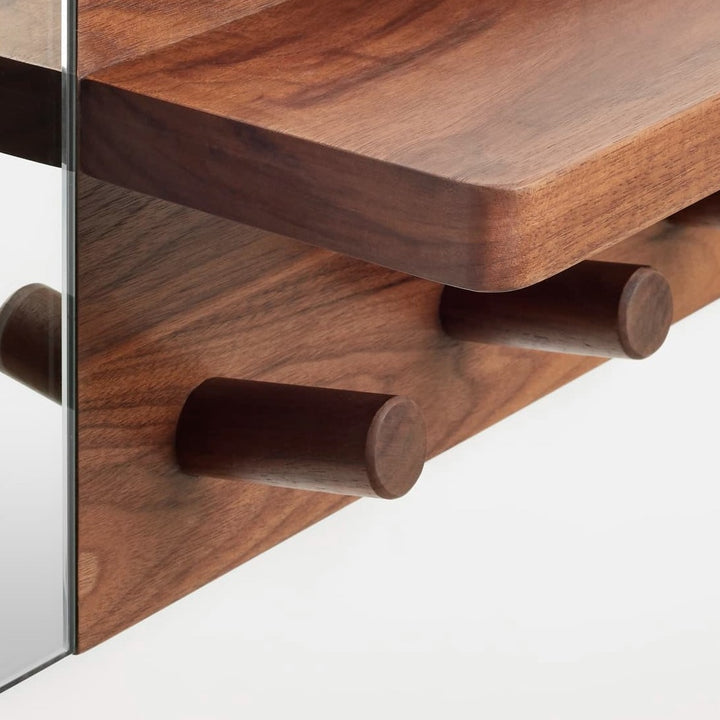Candid Wall Shelf with Hooks
