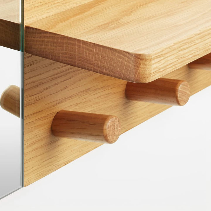 Candid Wall Shelf with Hooks