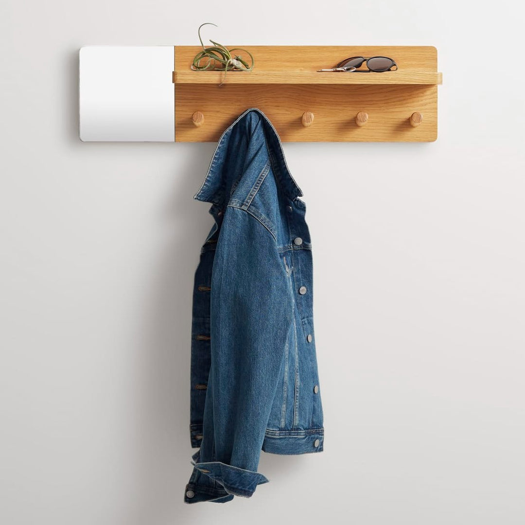 Candid Wall Shelf with Hooks