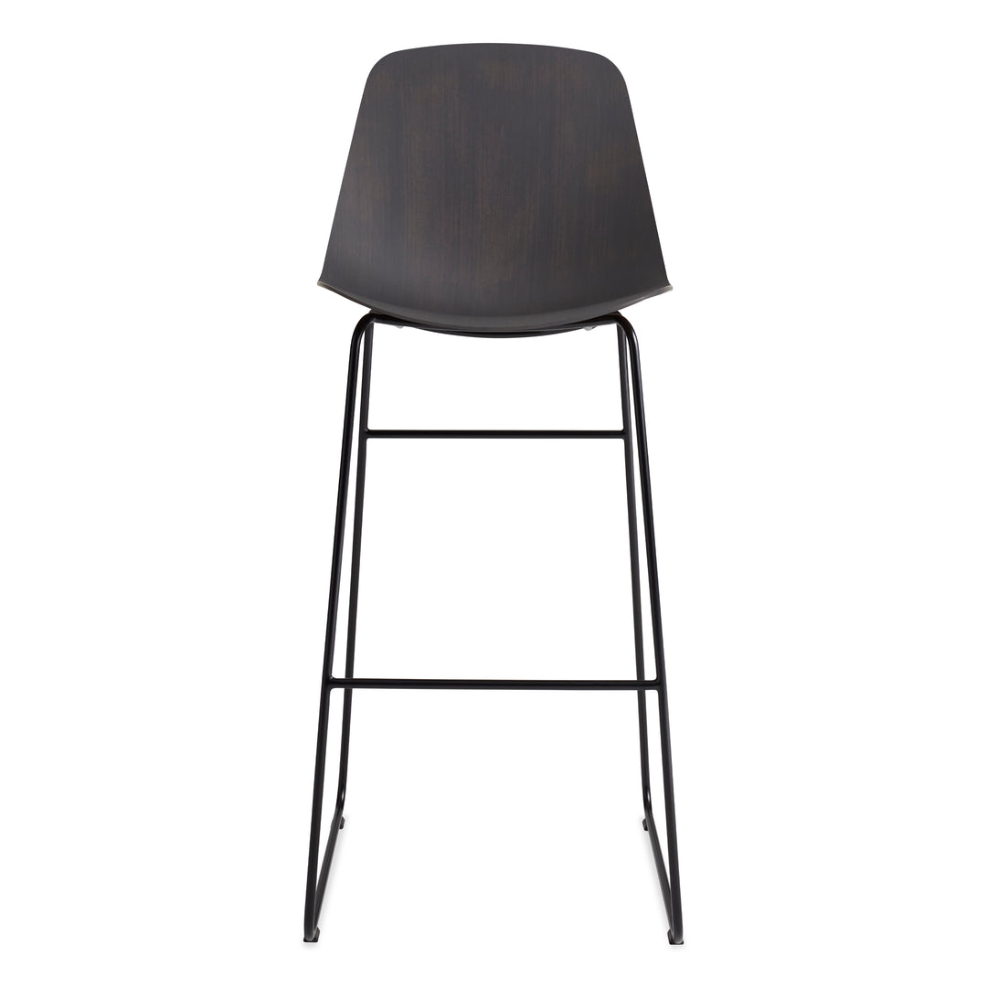Clean Cut Barstool with Sled Leg