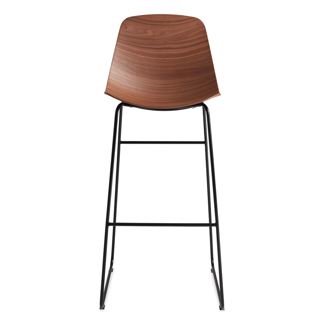 Clean Cut Barstool with Sled Leg