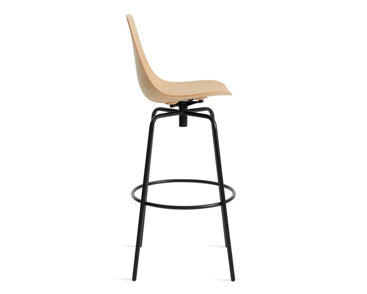 Clean Cut Swivel Barstool