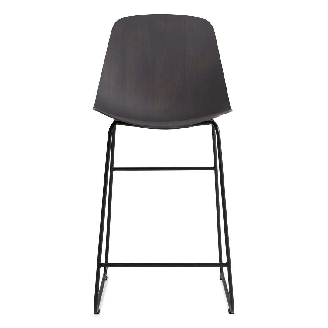 Clean Cut Counter Stool with Sled Leg