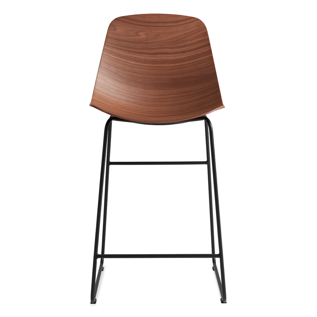 Clean Cut Counter Stool with Sled Leg