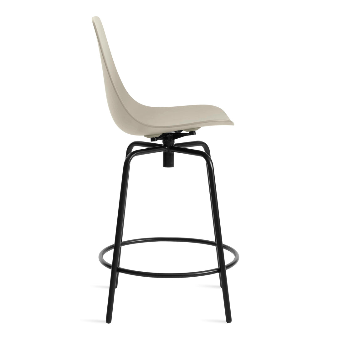 Clean Cut Swivel Counter Stool
