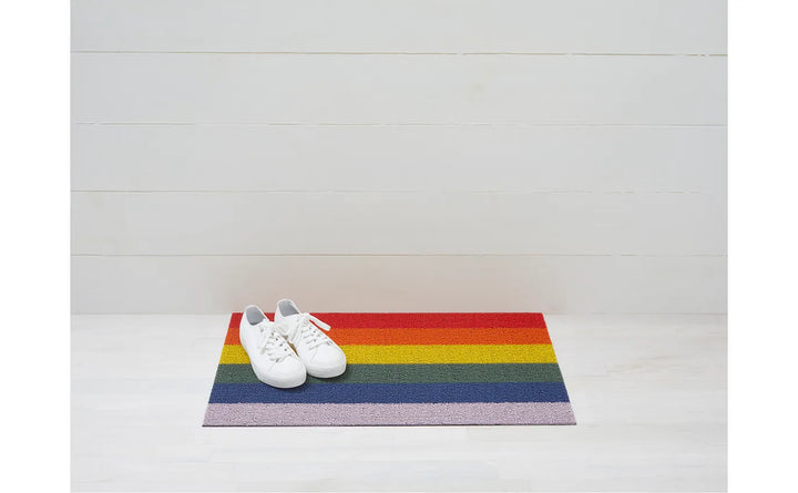 Pride Stripe Shag Mat