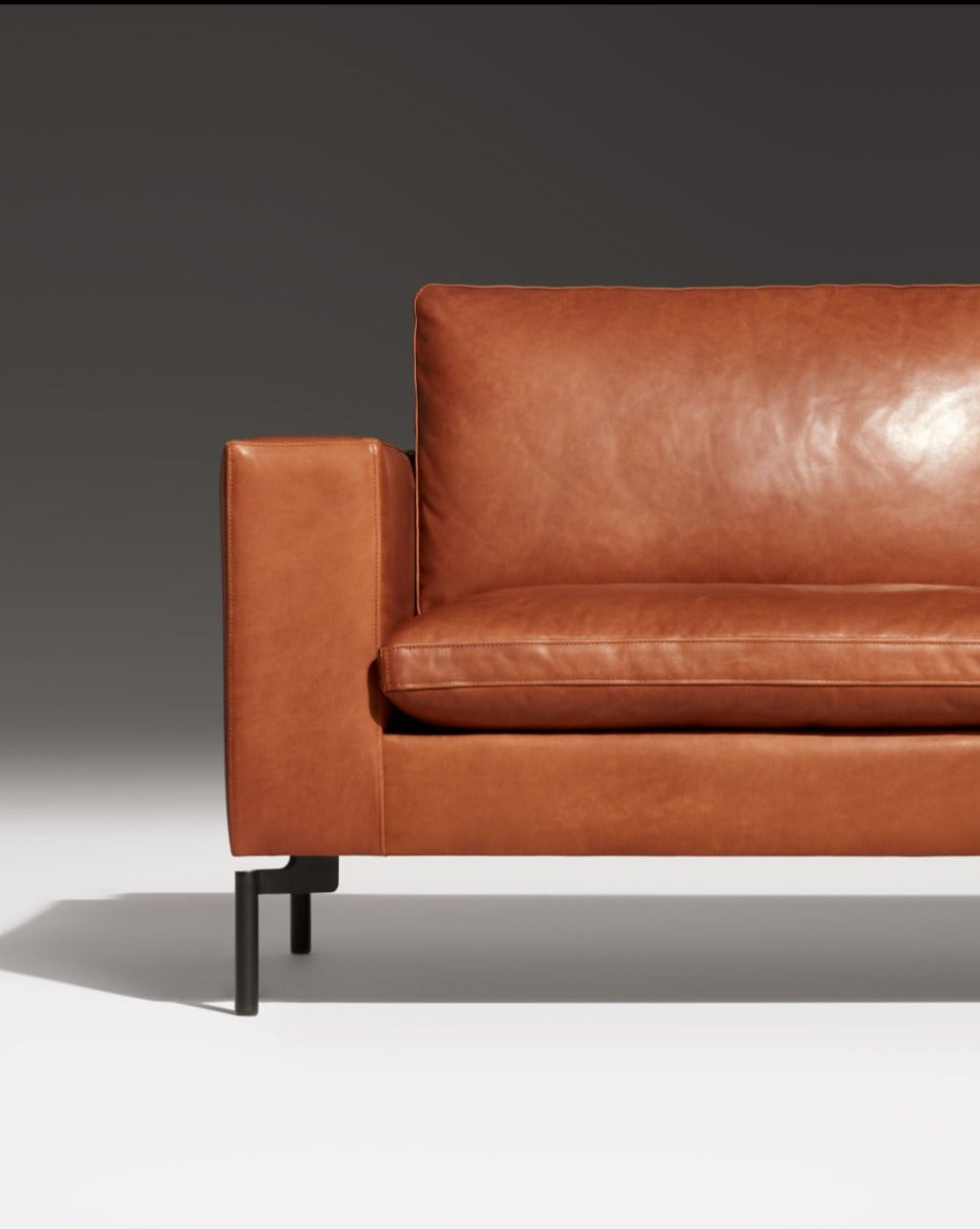 New Standard Leather Lounge Chair