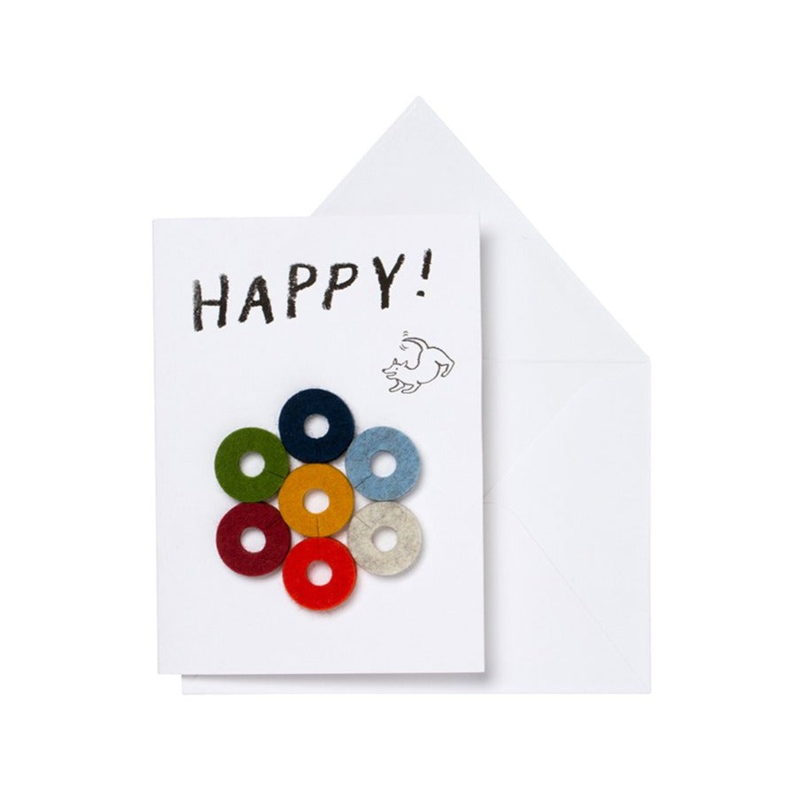 Wine-Ote’s Felt Wine Marker Note Card