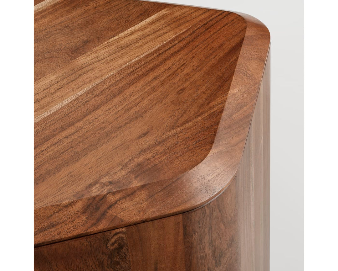 Hoard Tall Side Table with Storage