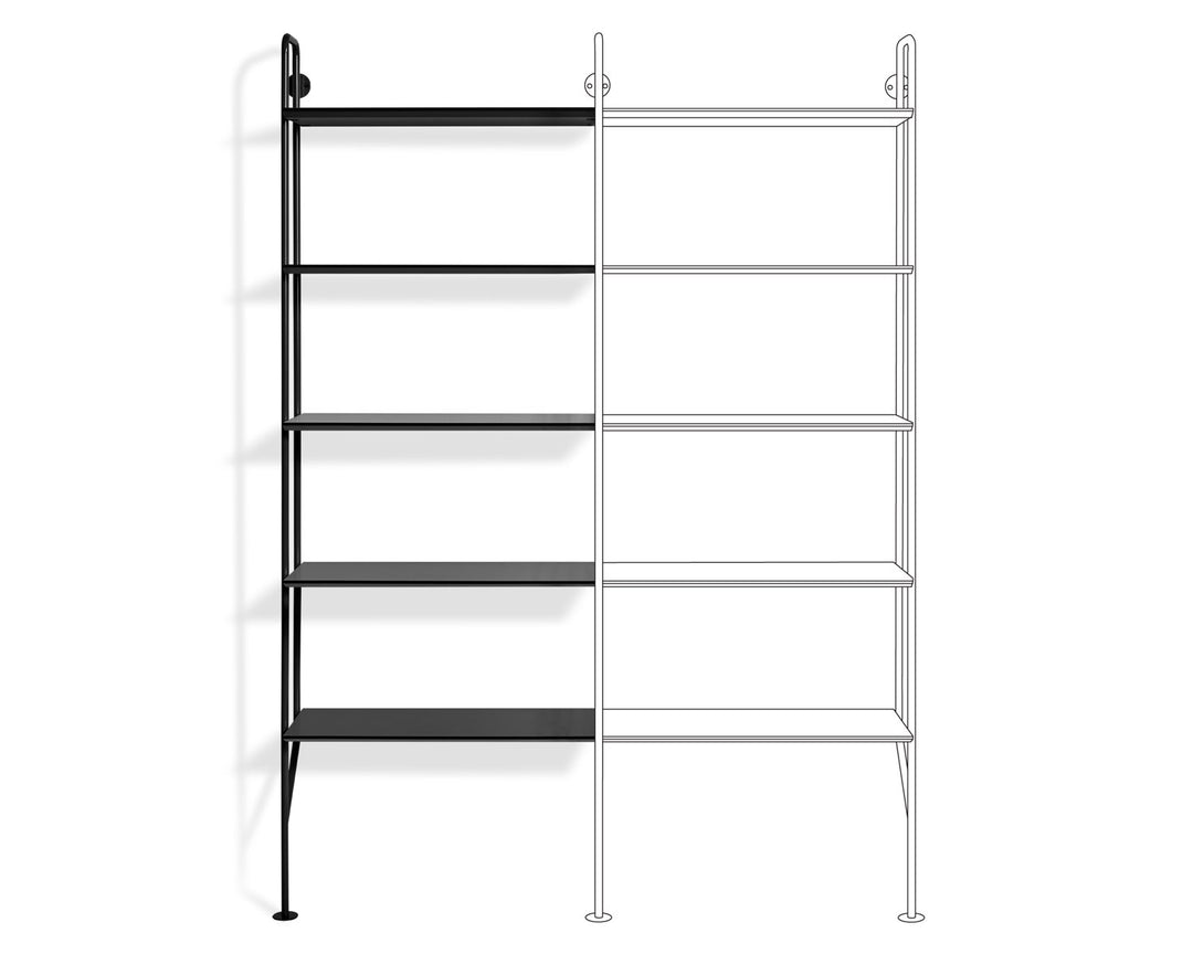 Hitch Add-on Bookcase