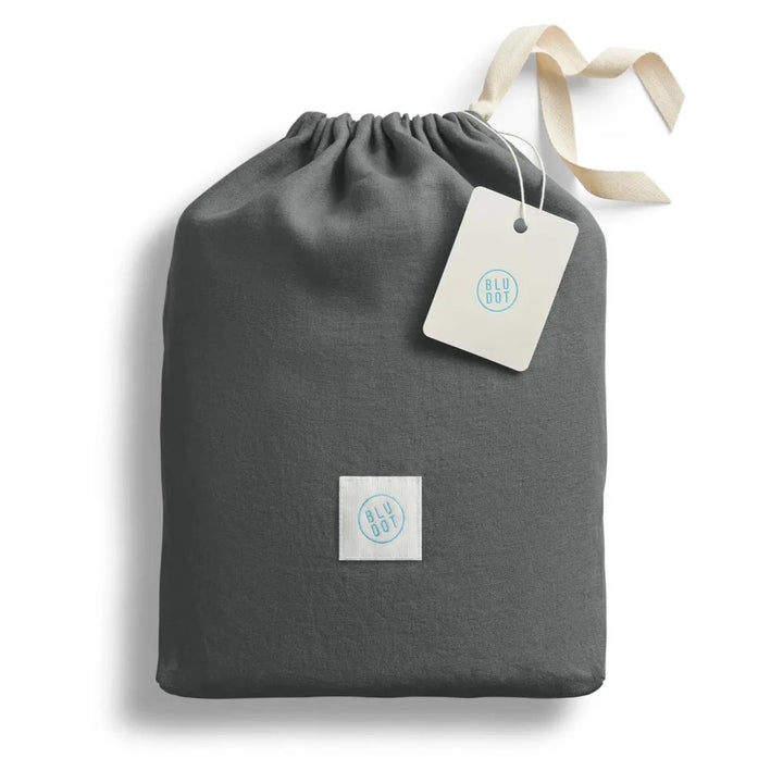Stone Washed Linen Sheet Set