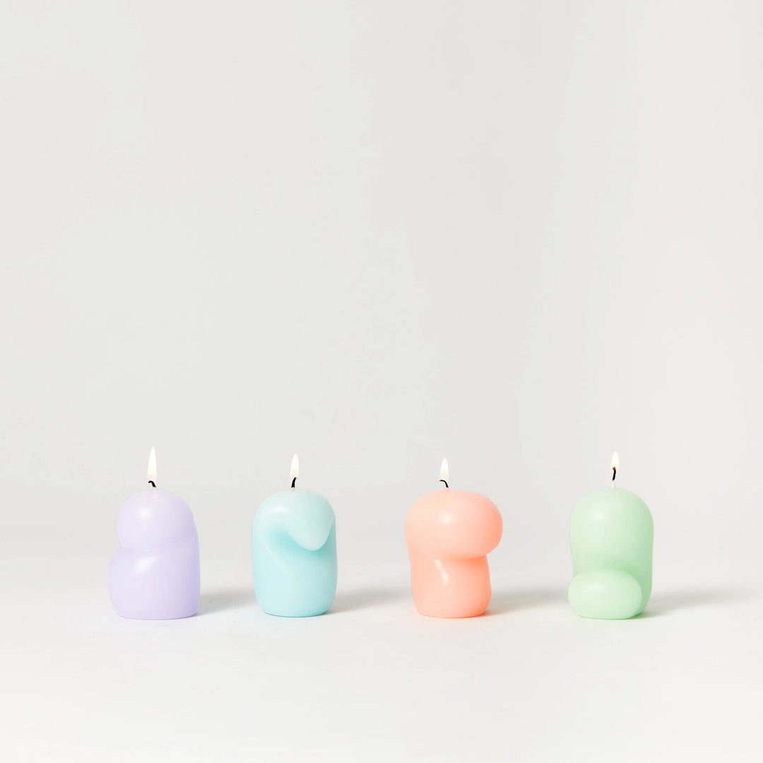 Mini Goober Candle set of 4