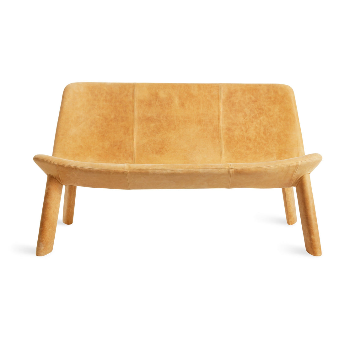 Neat Leather Settee