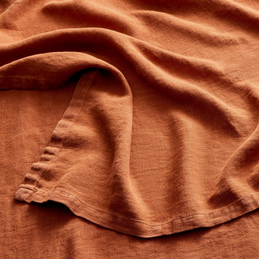 Rainy Linen Throw