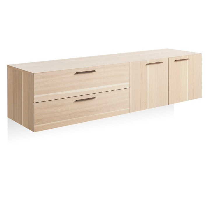 Shale 2 Door / 2 Drawer Wall-Mounted Cabinet