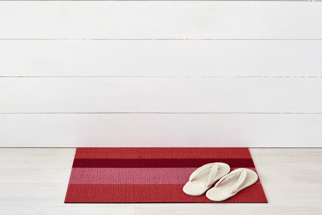 Bold Stripe Shag Doormat