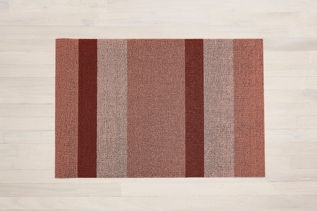 Bold Stripe Shag Utility Mat