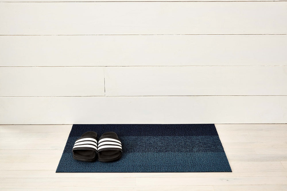 Marbled Stripe Shag Mat