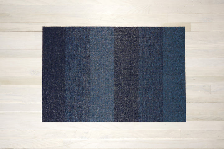 Marbled Stripe Shag Mat