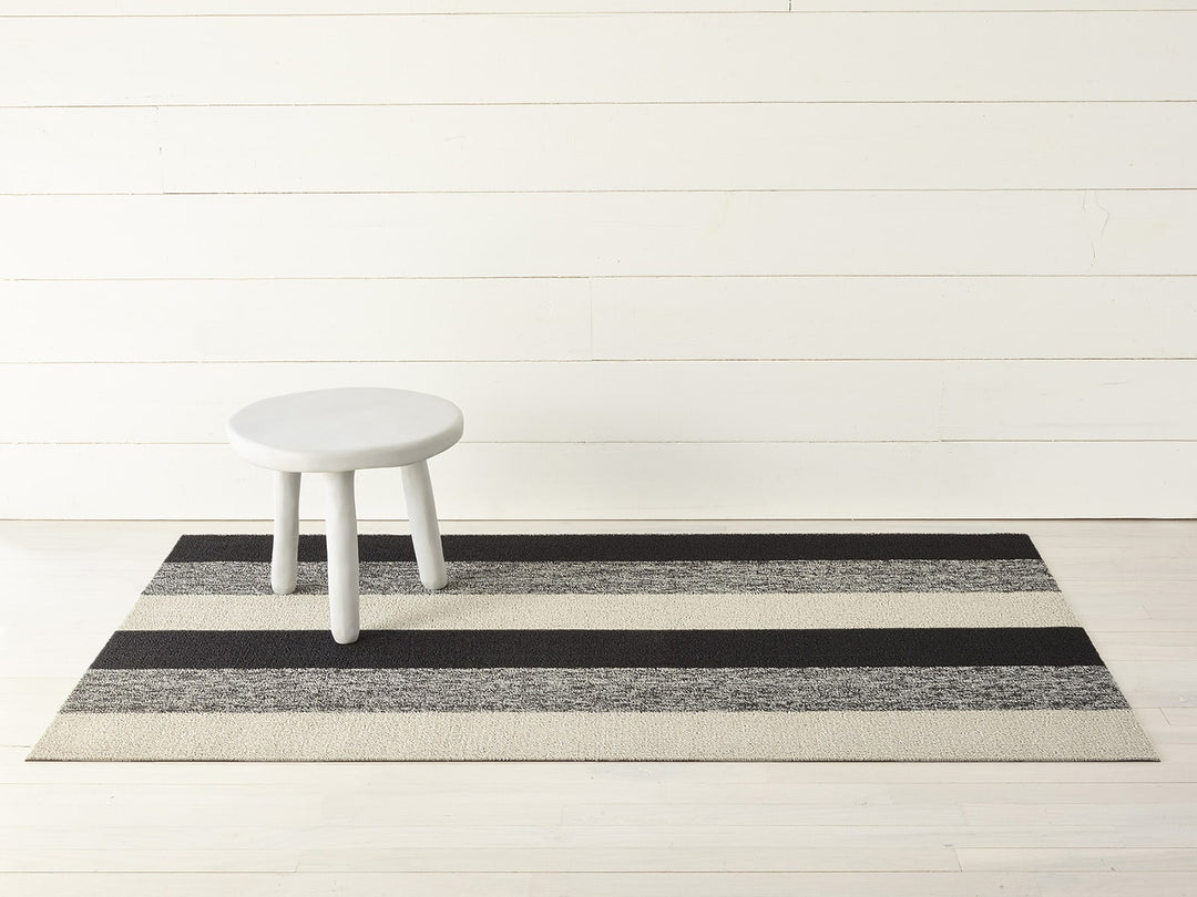Marbled Stripe Shag Mat