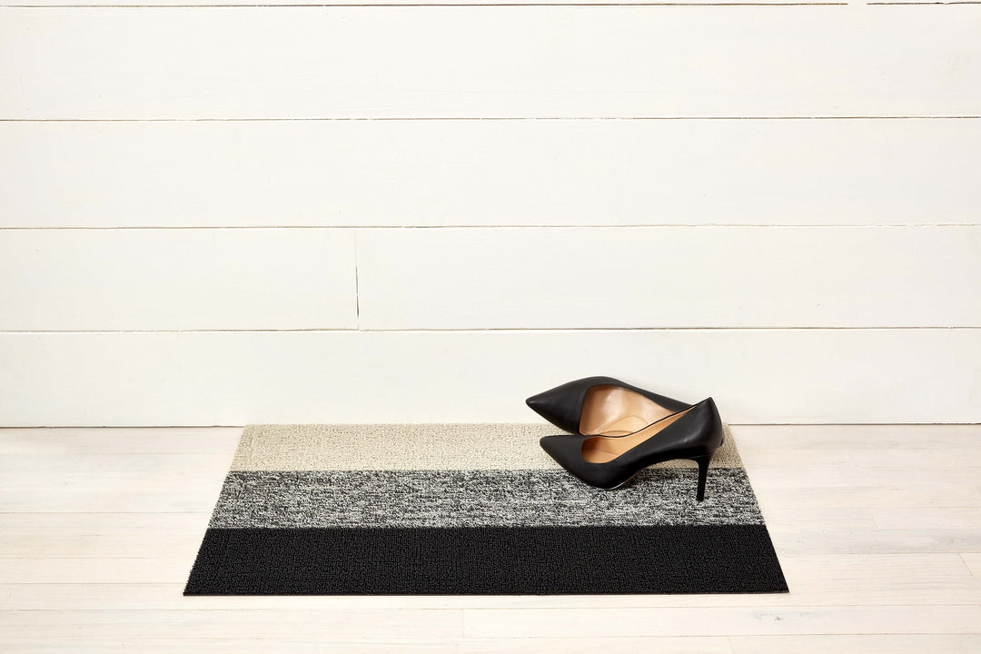 Marbled Stripe Shag Mat