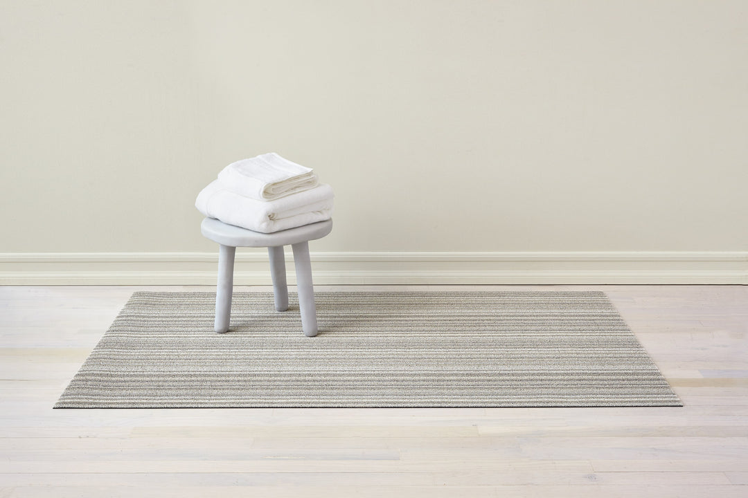 Skinny Stripe Shag Mat