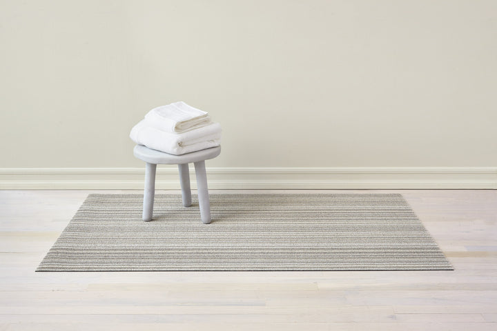 Skinny Stripe Shag Mat