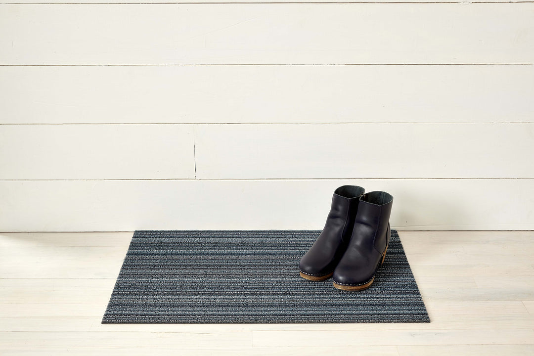Skinny Stripe Shag Mat