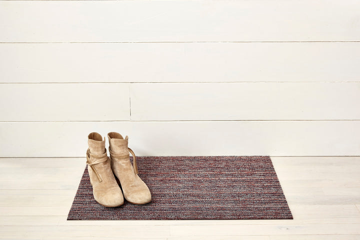 Skinny Stripe Shag Mat