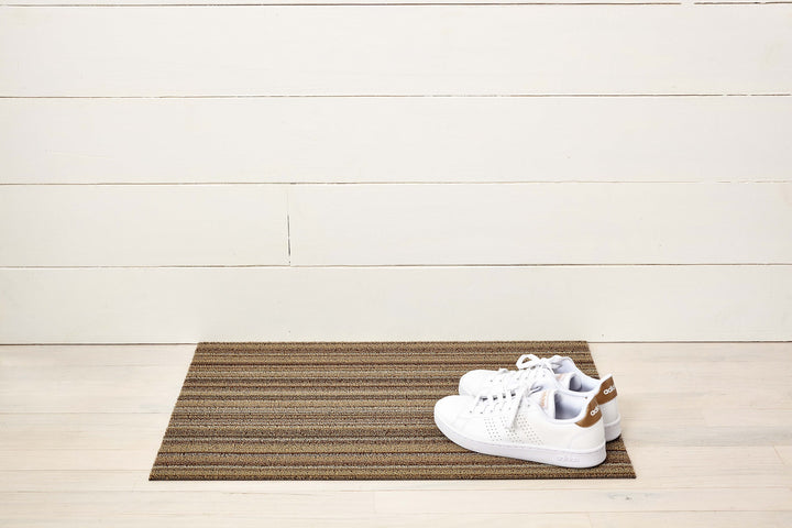 Skinny Stripe Shag Mat