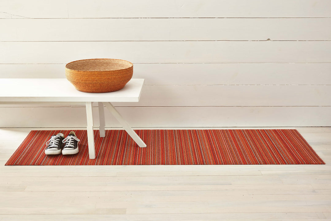 Skinny Stripe Shag Runner