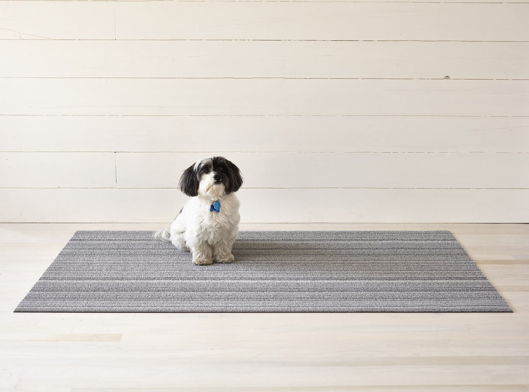 Skinny Stripe Shag Mat