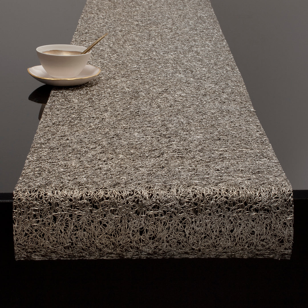 Metallic Lace Table Runner