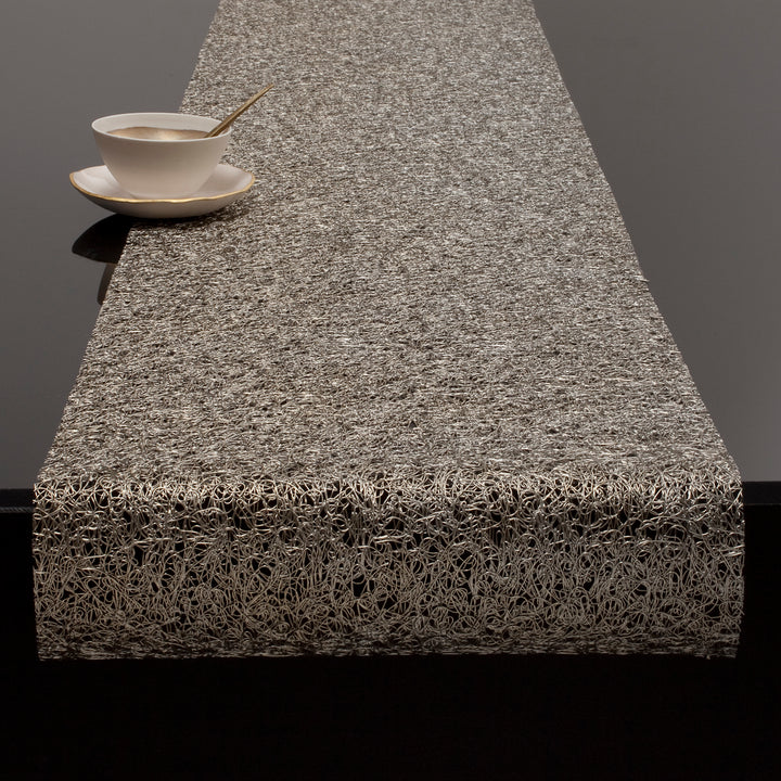 Metallic Lace Table Runner