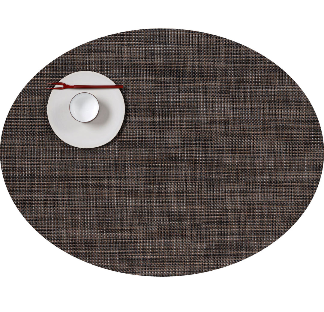 Mini Basketweave Oval Placemat