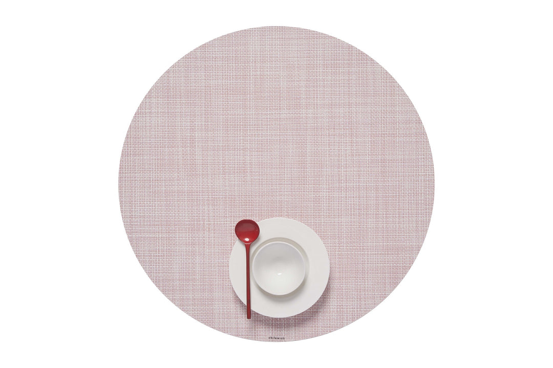 Mini Basketweave Round Placemat
