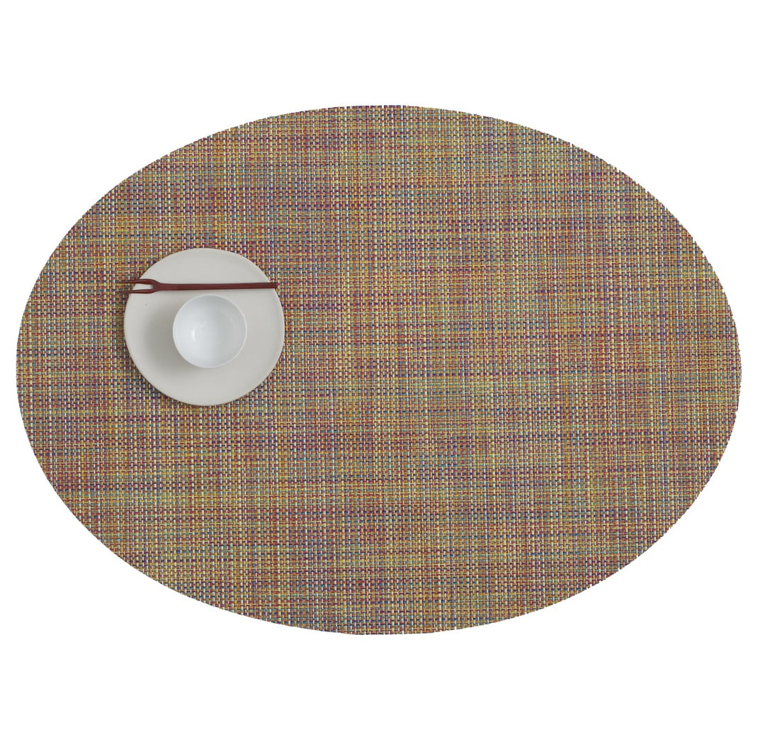 Mini Basketweave Oval Placemat