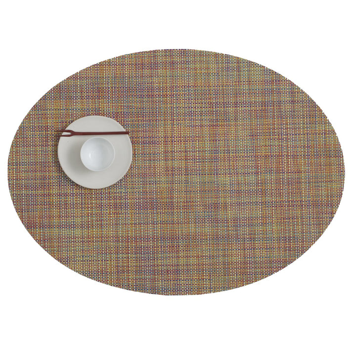 Mini Basketweave Oval Placemat