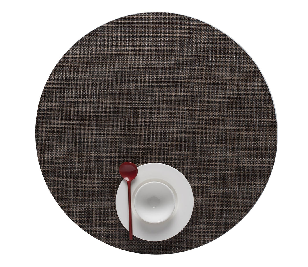 Mini Basketweave Round Placemat