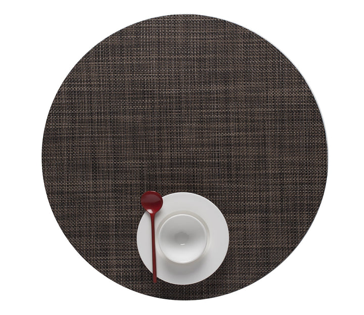 Mini Basketweave Round Placemat