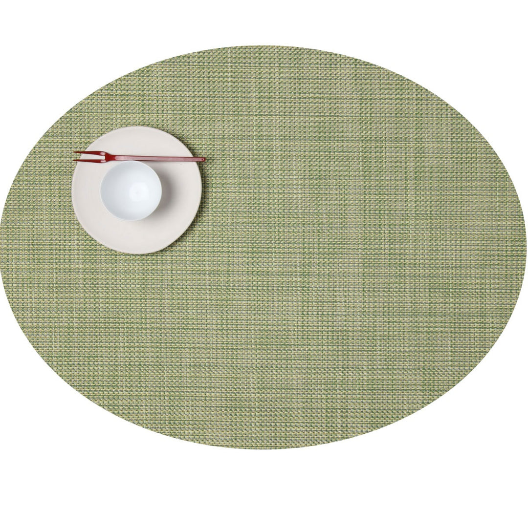 Mini Basketweave Oval Placemat