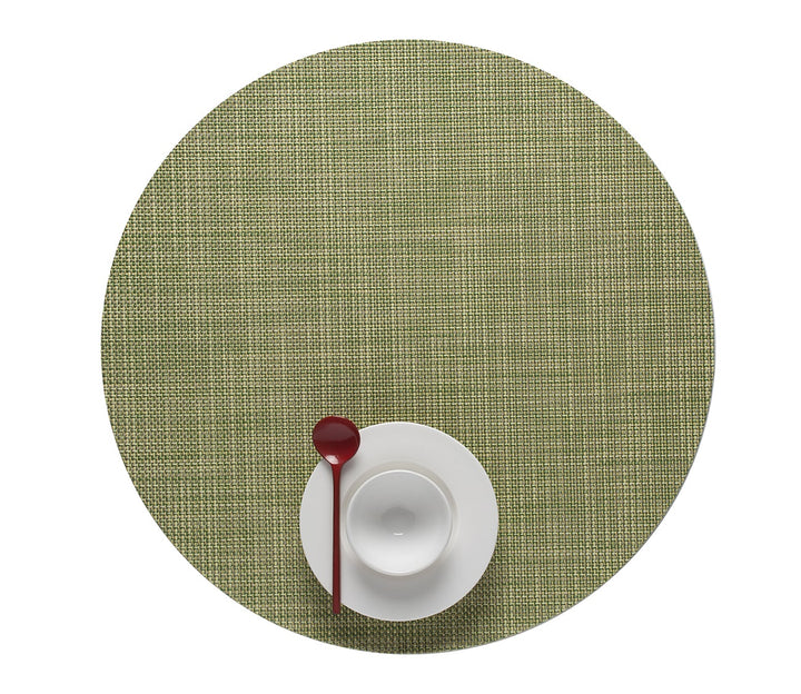 Mini Basketweave Round Placemat