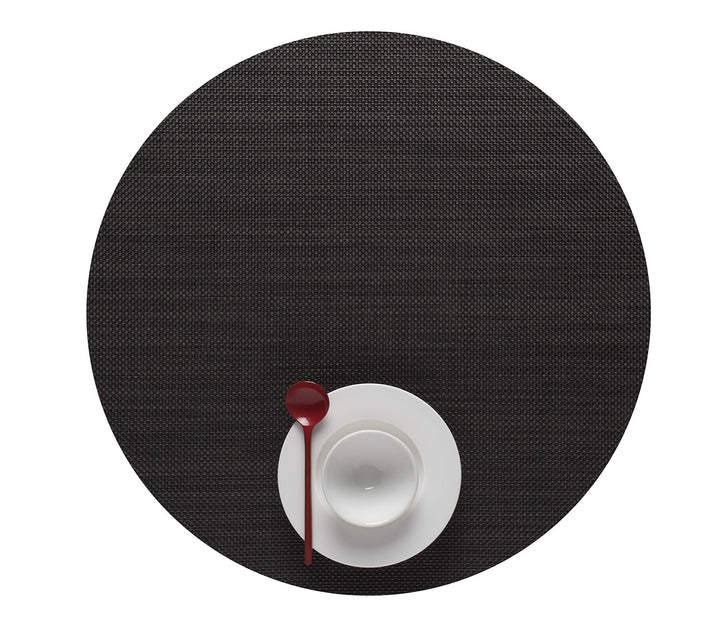 Mini Basketweave Round Placemat